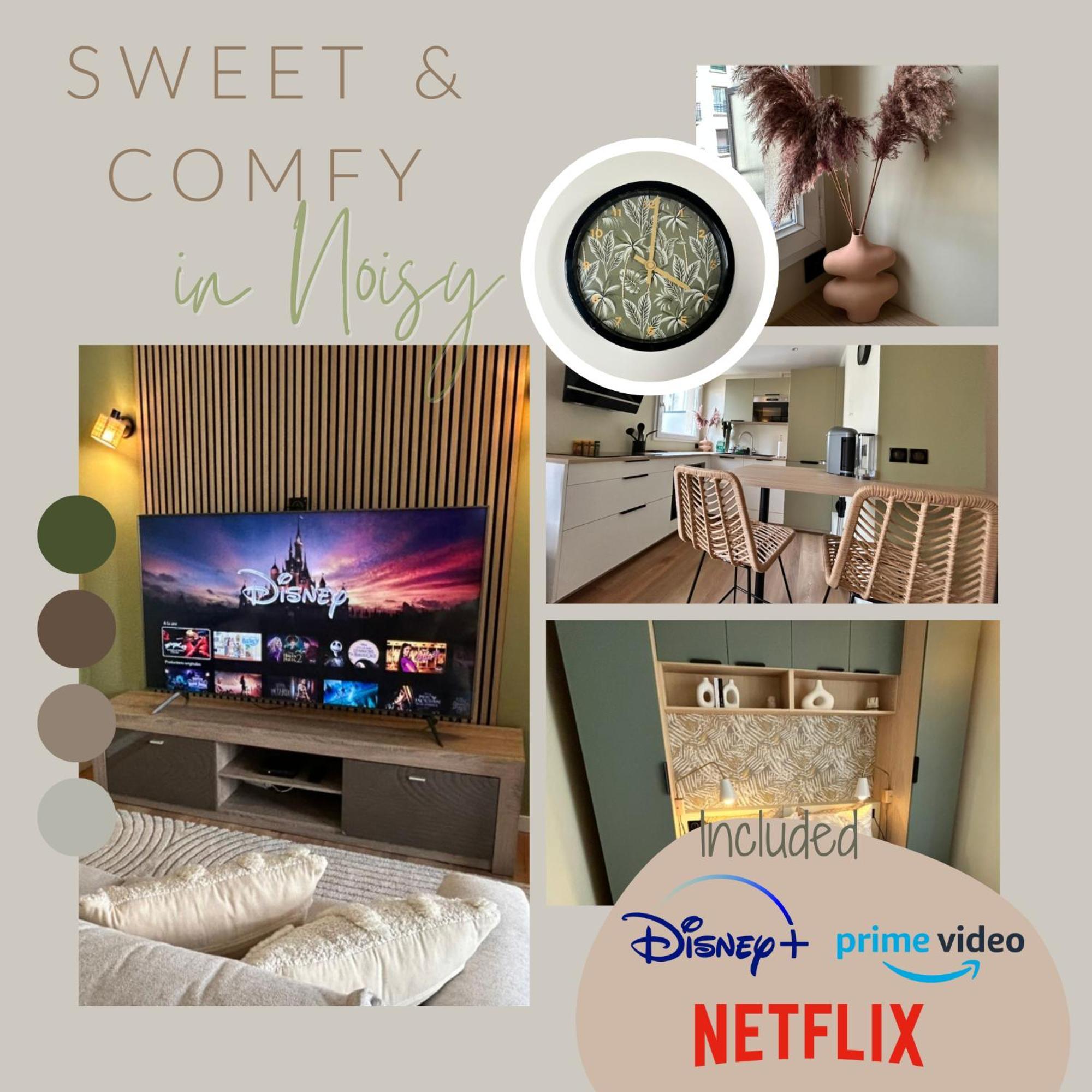 Sweet And Comfy In Hyper City Center With Netflix, Prime And Disney Plus Included Noisy-le-Grand Zewnętrze zdjęcie