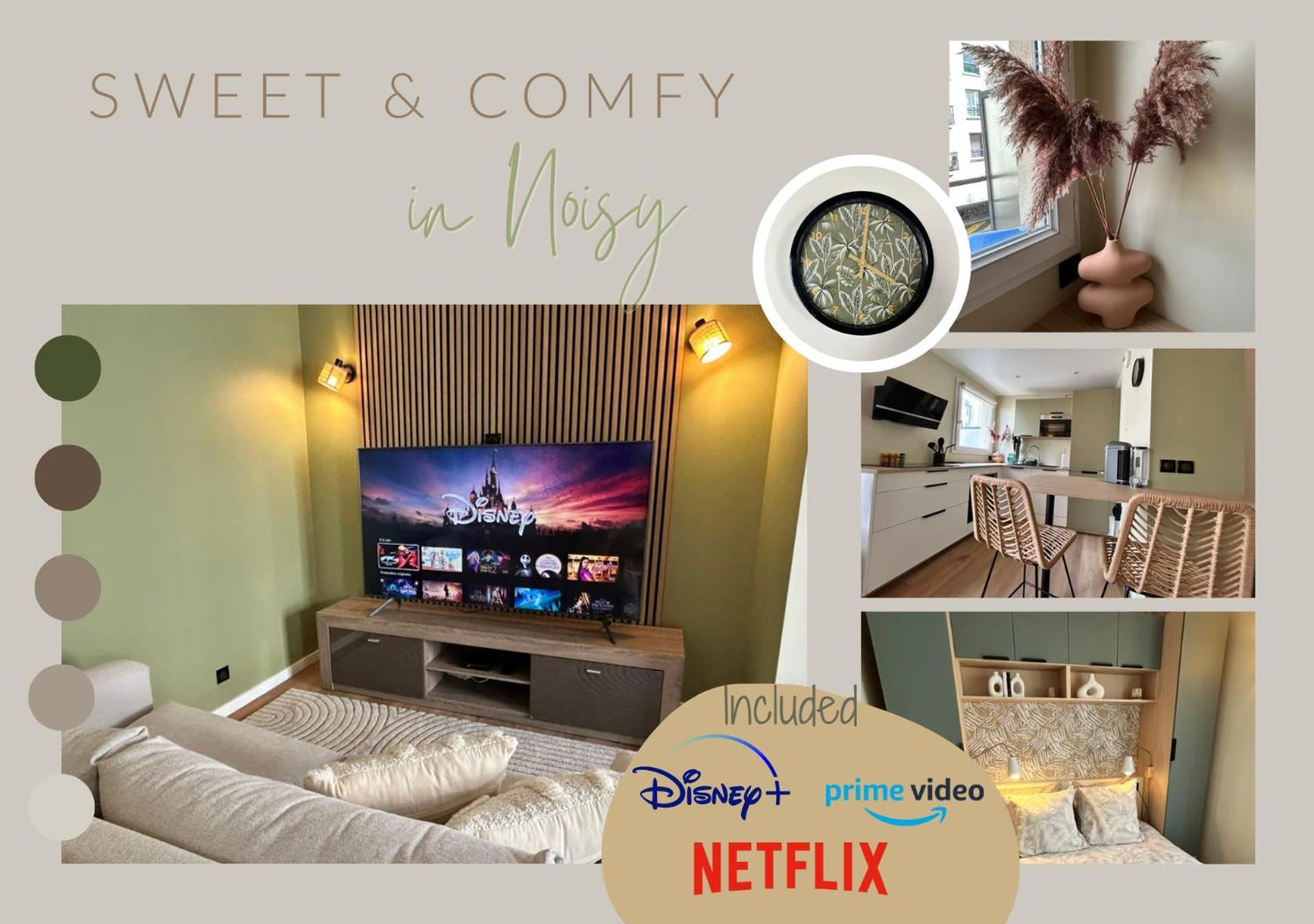 Sweet And Comfy In Hyper City Center With Netflix, Prime And Disney Plus Included Noisy-le-Grand Zewnętrze zdjęcie